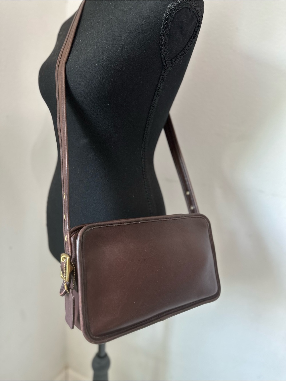 Coach legacy east/west compartment bag
